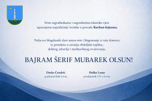 Cestitka Kurban bajram