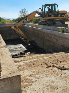 Očišćene lokve na Kruzima i dovezena voda KRUZI CISCENJE