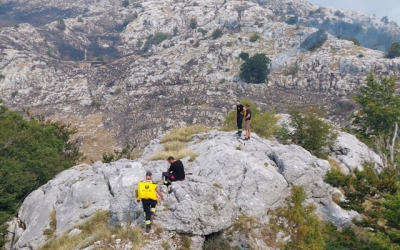 Nakon kiše ugašen je u potpunosti požar na Dinari