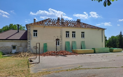 Radovi na osnovnoj školi u Priluci