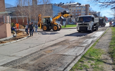 Radovi na asfaltiranju ulica u gradu Livnu